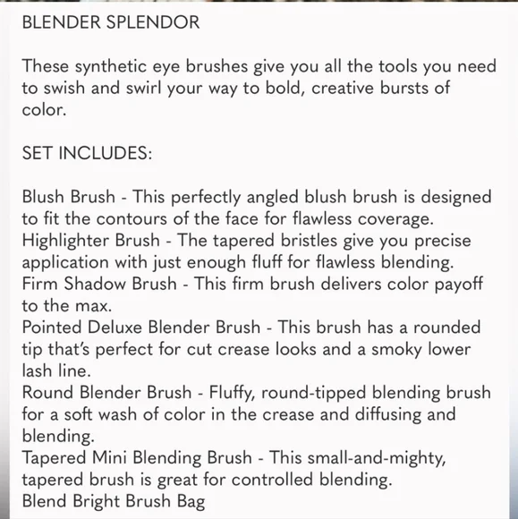 NEW Morphe x Lisa Frank Blend Bright Brush Set - Picture 9 of 9